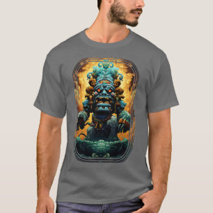 Camiseta Estatua de Dios Maya