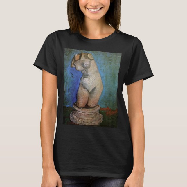 Camiseta Estatua de escayola Torso femenino por Vincent van (Anverso)