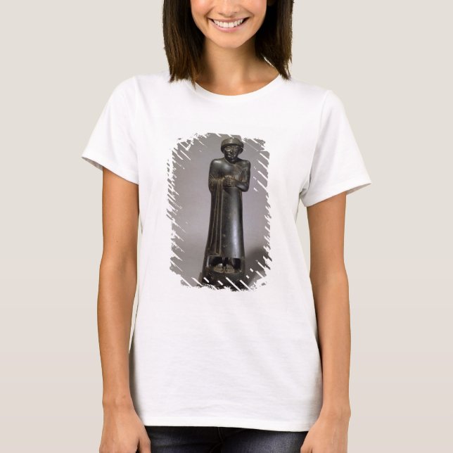 Camiseta Estatua de Gudea, Príncipe de Lagash, Neo-Sumerian (Anverso)