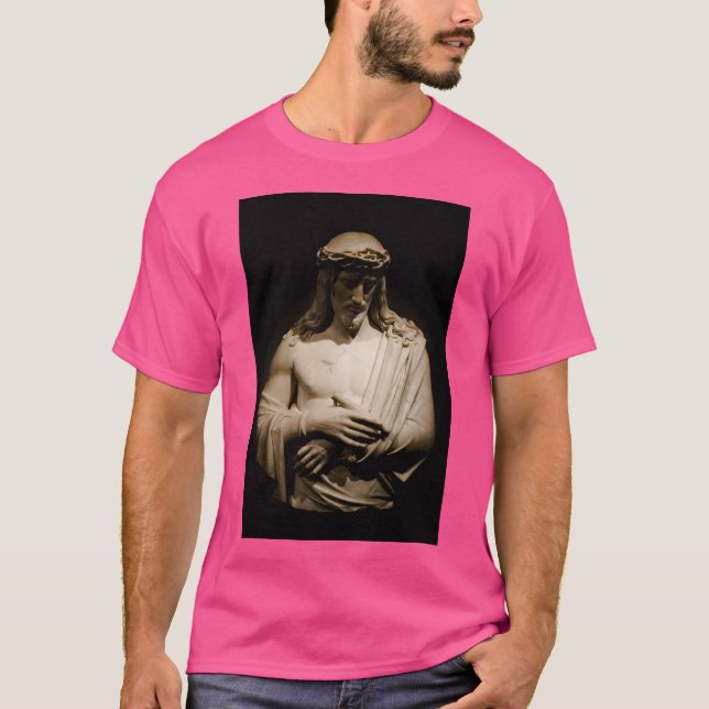 Camiseta Estatua de Jesucristo (Anverso)