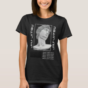 Camiseta Estatua de Jiu Jitsu Cabeza MMA Lucha BJJ Boxeo