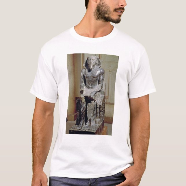 Camiseta Estatua de Khafre (Anverso)