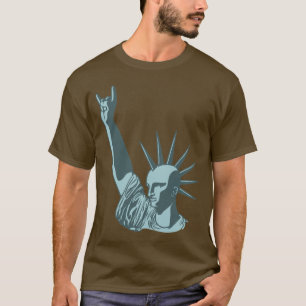 Camiseta Estatua de la dosificación liberal