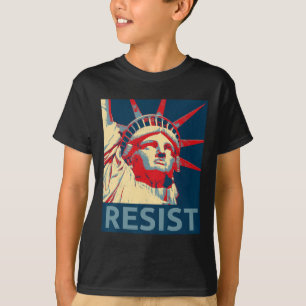 Camiseta Estatua De La Esperanza De La Libertad 8645 En Con