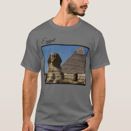 Camiseta Estatua de la Gran Esfinge Giza El Cairo Foto de v