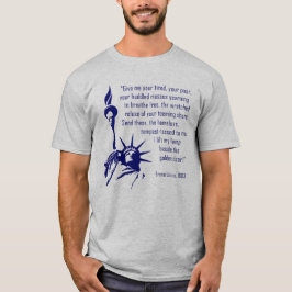 Camiseta Estatua de la Inscripción de la Libertad