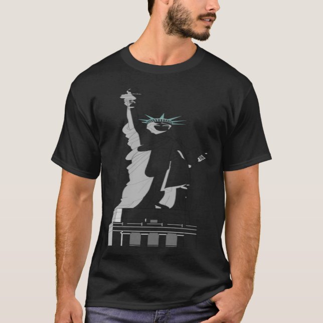 Camiseta Estatua de la Libertad (Anverso)