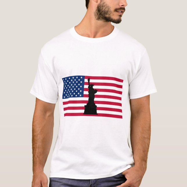 Camiseta Estatua de la libertad (Anverso)