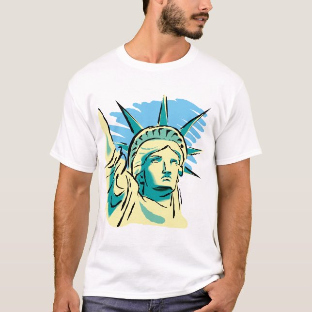 Camiseta Estatua de la libertad (Anverso)