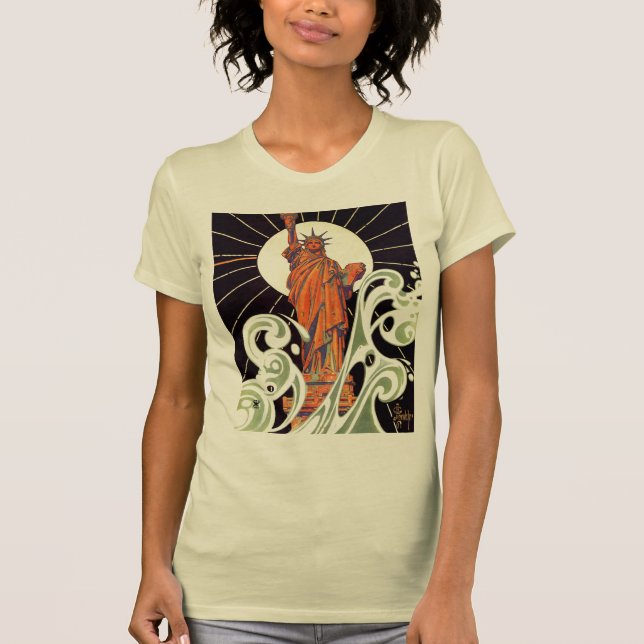 Camiseta Estatua de la libertad (Anverso)