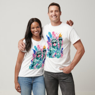 Camiseta Estatua de la Libertad 4 de Julio