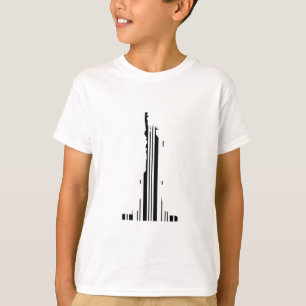 Camiseta ESTATUA DE LA LIBERTAD CÓDIGO DE BARRAS Nueva York