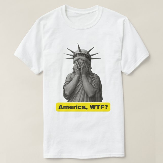 Camiseta Estatua de la libertad contra Trump en Estados Uni (Diseño del anverso)