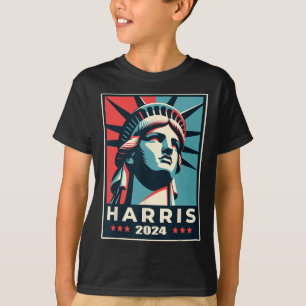 Camiseta Estatua De La Libertad De 2024 Kamala Harris Para 