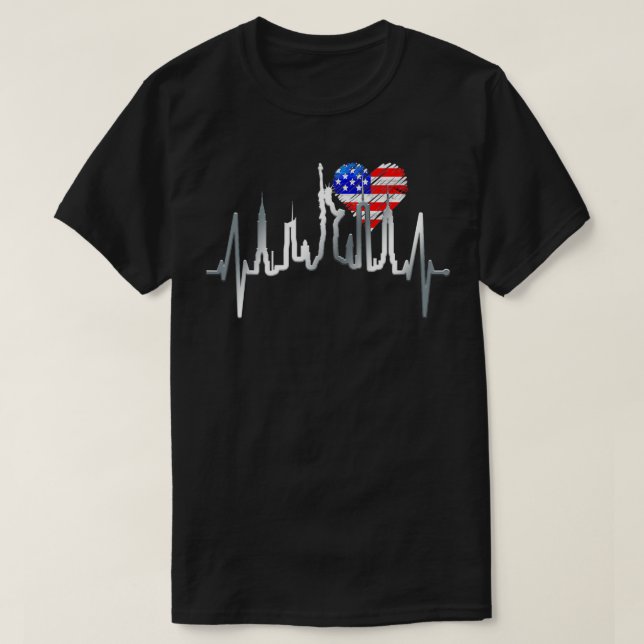Camiseta Estatua de la Libertad de los Estados Unidos Fl en (Diseño del anverso)