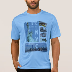 Camiseta Estatua de la Libertad de Manhattan del personaliz