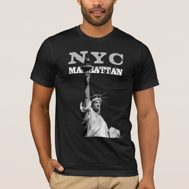 Camiseta Estatua de la Libertad de Manhattan Nueva York Ciu (Anverso)