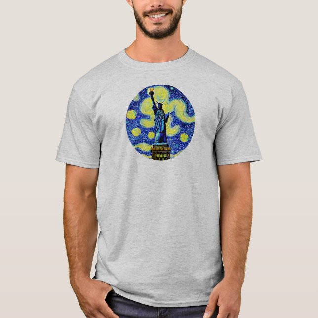 Camiseta Estatua De La Libertad De Nueva York (Anverso)