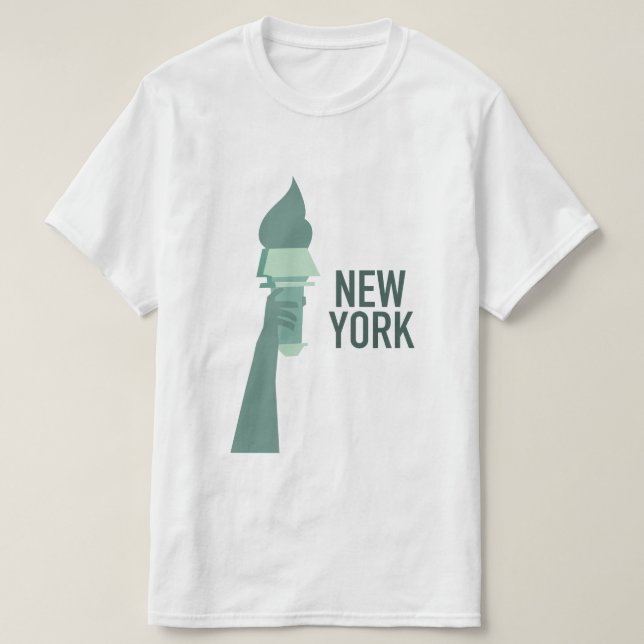Camiseta Estatua de la Libertad de Nueva York (Diseño del anverso)