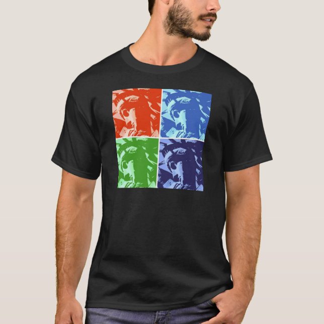 Camiseta Estatua de la Libertad de Nueva York al estilo del (Anverso)