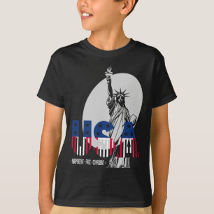 Camiseta Estatua de la Libertad del Día de la Independencia