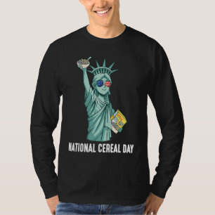 Camiseta Estatua de la Libertad del Día Nacional de los Cer
