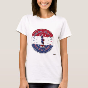 Camiseta Estatua de la Libertad LIBERTAD,IGUALDAD,JUSTICIA,