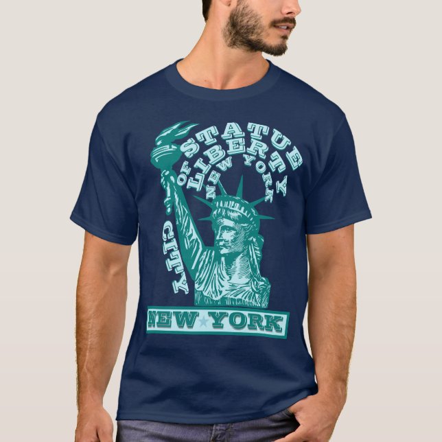 Camiseta Estatua de la Libertad Nueva York (Anverso)