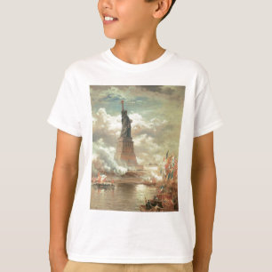 Camiseta Estatua de la libertad, Nueva York circa 1800's