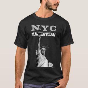 Camiseta Estatua de la Libertad Nueva York Nyc Manhattan