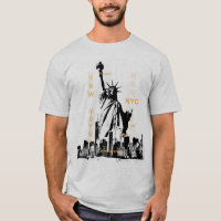 Estatua de la Libertad Nueva York Nyc Mens Ash Gra