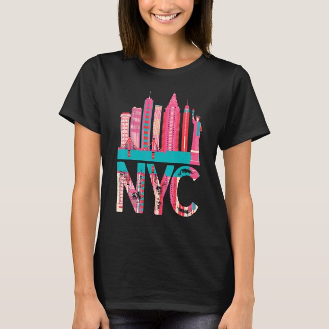 Camiseta Estatua De La Libertad Que Amo En Nueva York (Anverso)