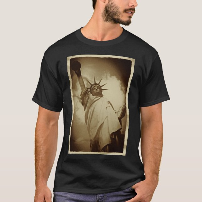 Camiseta Estatua de la Libertad rara (Anverso)