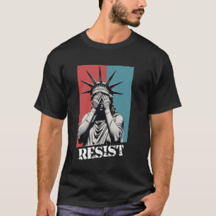 Camiseta Estatua de la Libertad Retro Vintage 2025 Resistir