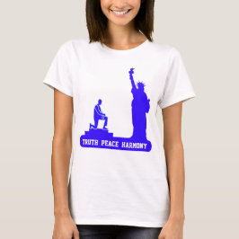Camiseta Estatua de la Libertad, verdad, paz y armonía