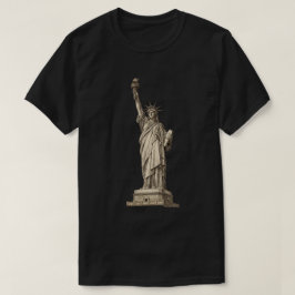 Camiseta Estatua de la Libertad Vintage 