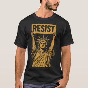 Camiseta Estatua De La Protesta De Los Rebeldes De La Liber