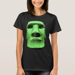Camiseta Estatua de Moai Isla de Pascua Monolito Rapa Nui