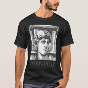 Camiseta Estatua de Overthinker de promoción publicitaria e