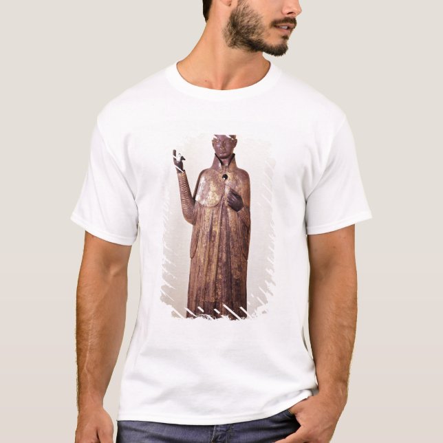Camiseta Estatua de papa Bonifacio VIII 1301 (Anverso)