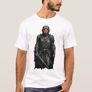 Camiseta Estatua de piedra de ángel caído Ilustración estét