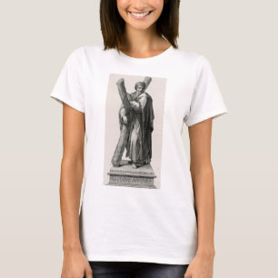Camiseta Estatua de San Andrés Apóstol con cruz
