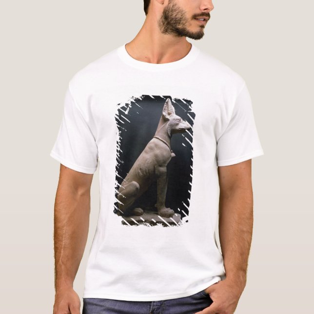 Camiseta Estatua de un perro, Mesopotamia, c.5000-1000 A.C. (Anverso)