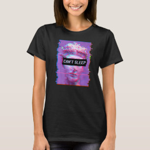 Camiseta Estatua de Vaporwave David Triste Arte Estético No