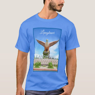 Camiseta Estatua del Águila de Langkawi Recuerdo de Vacacio