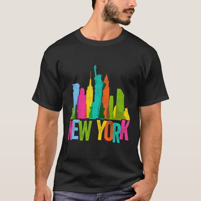 Camiseta Estatua Del Amor De La Libertad De Nueva York (Anverso)