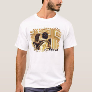 Camiseta Estatua del ángel en oro