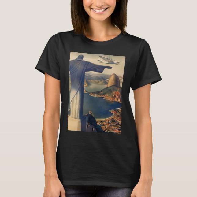 Camiseta Estatua del Cristo Redentor, Río de Janeiro, Brasi (Anverso)
