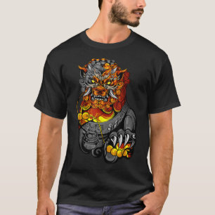 Camiseta Estatua del Guardián de la Puerta del León: Perro