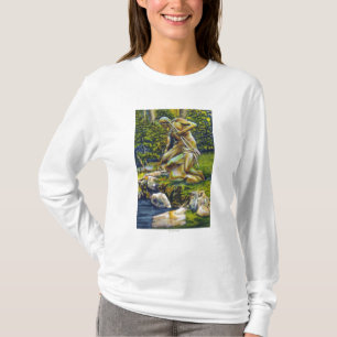 Camiseta Estatua del indio del parque de estado